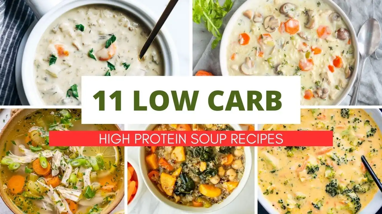 Instant Pot High Protein Soup Recipes [11 Low Carb High Protein Soup Recipes]