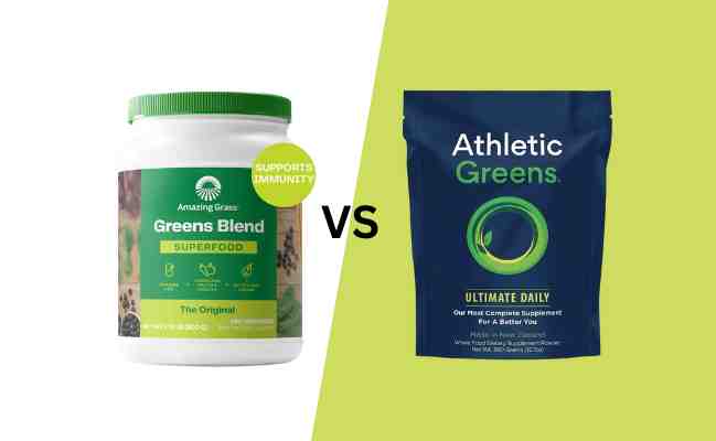 Amazing Grass vs Athletic Greens