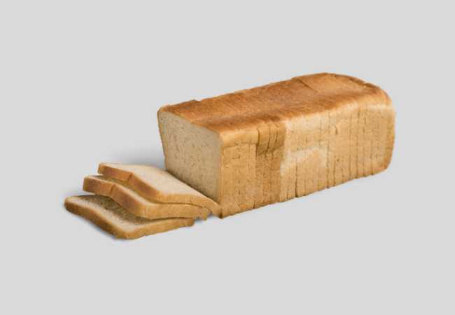 how many calories in one slice of white bread